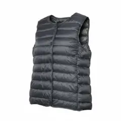 ブラック ダウンキルティングベスト