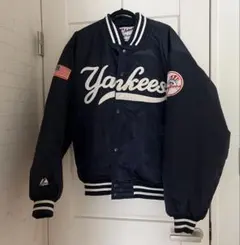 希少！MLB ヤンキース Majestic 27冠記念ジャケット XL 美品 2025年最新】マジェスティック majesticニューヨーク ヤンキースの人気