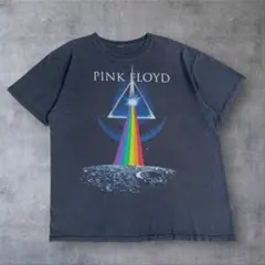 Pink FloydピンクフロイドロックバンドTシャツ復刻フェード半袖古着のサムネイル