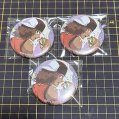 新テニスの王子様　テニプリ　くつろぎタイム　缶バッジ　甲斐裕次郎