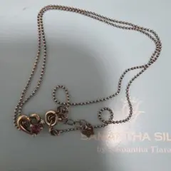 Samantha SILVA ピンクゴールドコーティングネックレスのサムネイル
