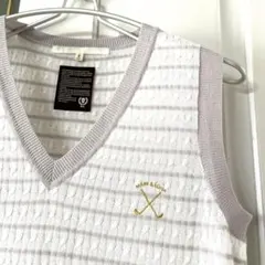 美品　MARK&LONA マーク＆ロナ　サマーニット　ロング　ベスト　チュニックのサムネイル