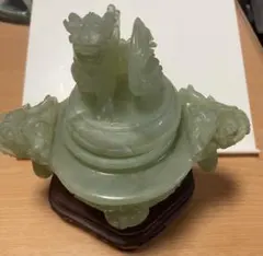 紅水晶 香炉 置物 天然石 彫刻 木台付き - メルカリ
