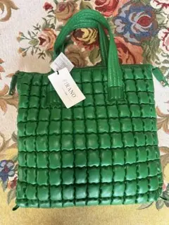 グリーン トートバッグ