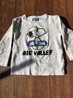 スヌーピー トレーナー 100cm グレー