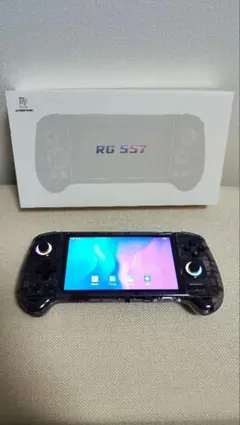 ANBERNIC RG557 クリアパープル