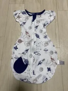 手出し使用 綿メッシュ ベビースワドルSサイズ