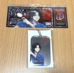 ヒプマイ オンラインくじ ホログラムカード ミラーアクリルキーホルダー 二郎