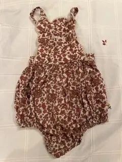 little cotton clothes 花柄ロンパースリトルコットンクローズ