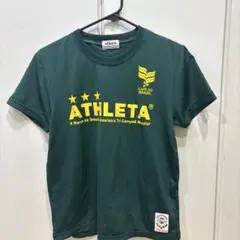 ATHLETA ダークグリーン シャツ 150