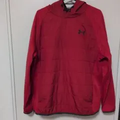 アンダーアーマーＬ　パーカー　起毛　中綿　ナイロン　フリース