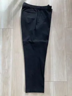 UNIQLOヒートテックスマートスリムフィットパンツグレンチェック　ダークグレー