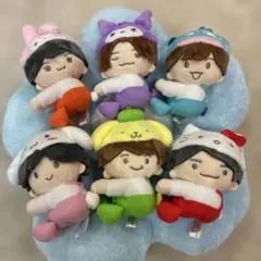 なにわ男子　サンリオ　LAWSON ぬいぐるみ 6体セット