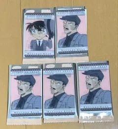 名探偵コナン セガラッキーくじ vintage look イラストカード 5枚