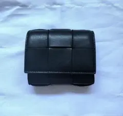 BOTTEGA VENETA スモール カセット 三つ折り ファスナーウォレット