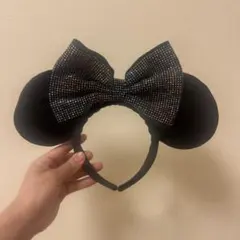 ミッキーマウス 耳付きカチューシャ