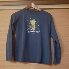 mont-bell クマプリント 長袖Tシャツ 150