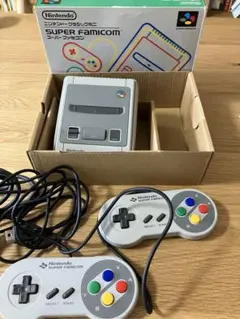 Nintendo SUPER FAMICOM 本体とコントローラー2個セット