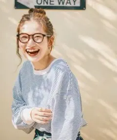 今期新品⭐︎ニコアンド　[Make Stuff ’26] ニーロクしましまT