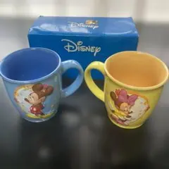 新品・未使用品 ディズニー　ミッキー・ミニーマグカップセット