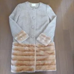 grove ベージュ コート Lサイズ