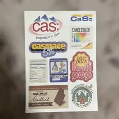 cas: space ステッカーセット