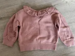 ベビー服　ピンク　ニット　セーター　サイズ80 美品　babyGap