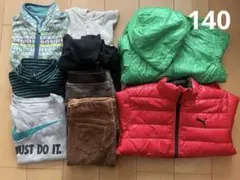 子供服まとめ売り男の子　140 UNIQLO、PUMA、NIKE