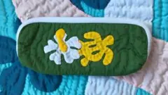 在庫一掃セール!!シンプルペンケース♡ハイビスカス/ホヌ♡グリーン♡ハワイアン