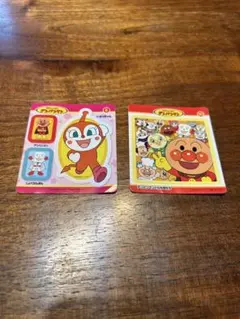 アンパンマン キャラクターシール 2枚セット