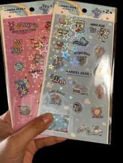 【大好評】エンジェルブルー キラキラシール seria ANGELBLUE