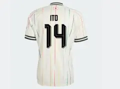 伊東純也 サッカー日本代表 2026 アウェイユニフォーム 半袖 jn1872