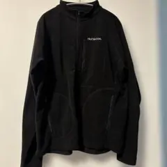 FRUIT OF THE LOOM ブラック フリースジャケット XL