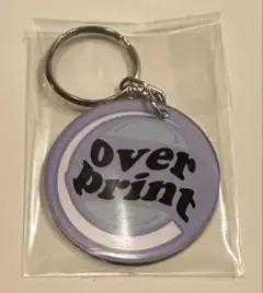 overprint ミラーキーホルダー