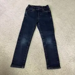 UNIQLO キッズ ダークデニム パンツ 120