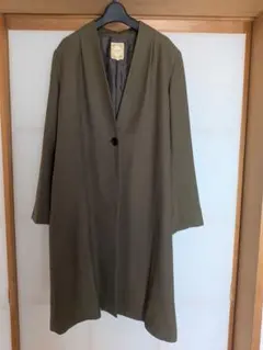 BEAMS HEART ビームスハート ノーカラーコート　サイズ1(S)