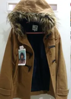 H-1 earth music ＆ ecology フード付　ダッフルコート