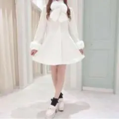 evelyn コート 2022 白 ホワイト s