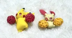 ポケモン　ピカチュウ　プラスル　フィギュア　2点セット