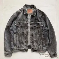 先染めブラック Levi’s 70503 M 短丈 良サイズ#885