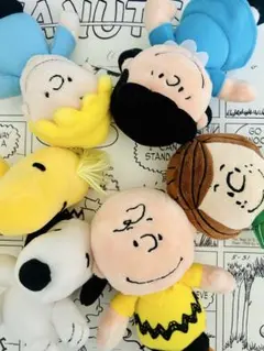 スヌーピーぬいぐるみセット 6種