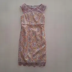 グレースコンチネンタル ノースリーブひざ丈ワンピース