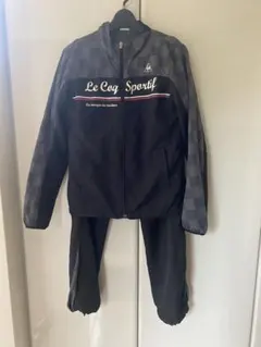 Le Coq Sportif ルコックスポルティフ　ウエア上下セット ブラック