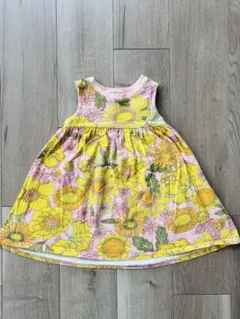 NEXT 花柄 ノースリーブワンピース 2-3歳