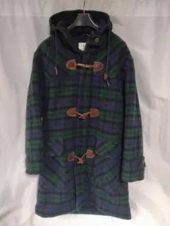 90年代USA製　L.L.Bean ダッフルコート ブラックウォッチ柄