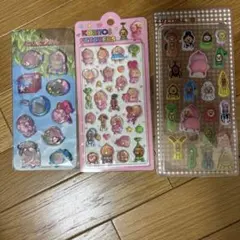 こびとづかん シール 3点セット