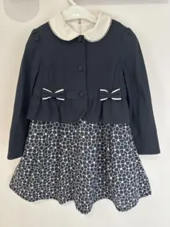 女の子　フォーマル　入学式　ワンピース　卒園式　130 エニィファム