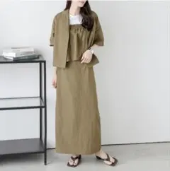 【3点/'25/¥7981】AMELY マルチウェイ 3点セットアップ M