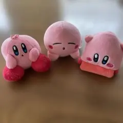 カービィ 手のひらサイズぬいぐるみ 3体セット