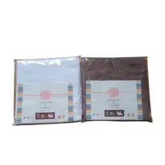 今治タオル×TOWEL犬想いハンドタオル2枚セット ★ホワイト・ブラウン★日本製